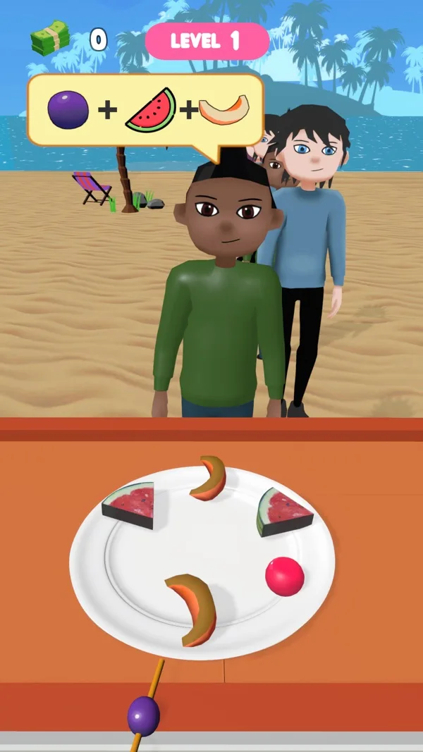 Fruits Stick 3D screenshot 1