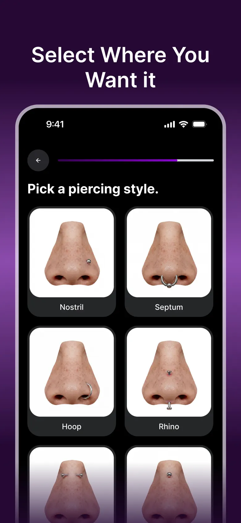Select where you want it